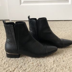 Zara flat ankle boot